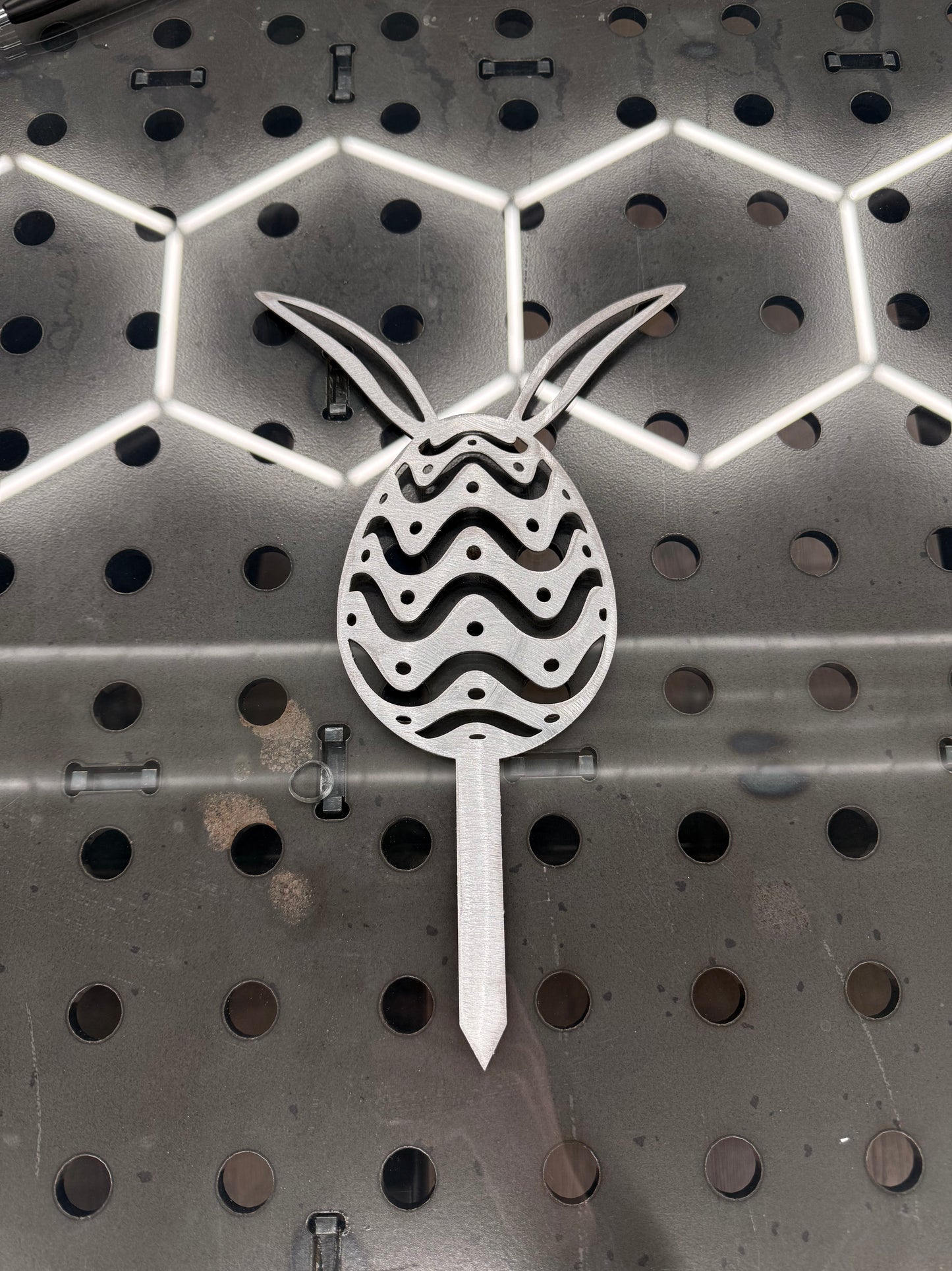 Easter Egg Bunny Stake