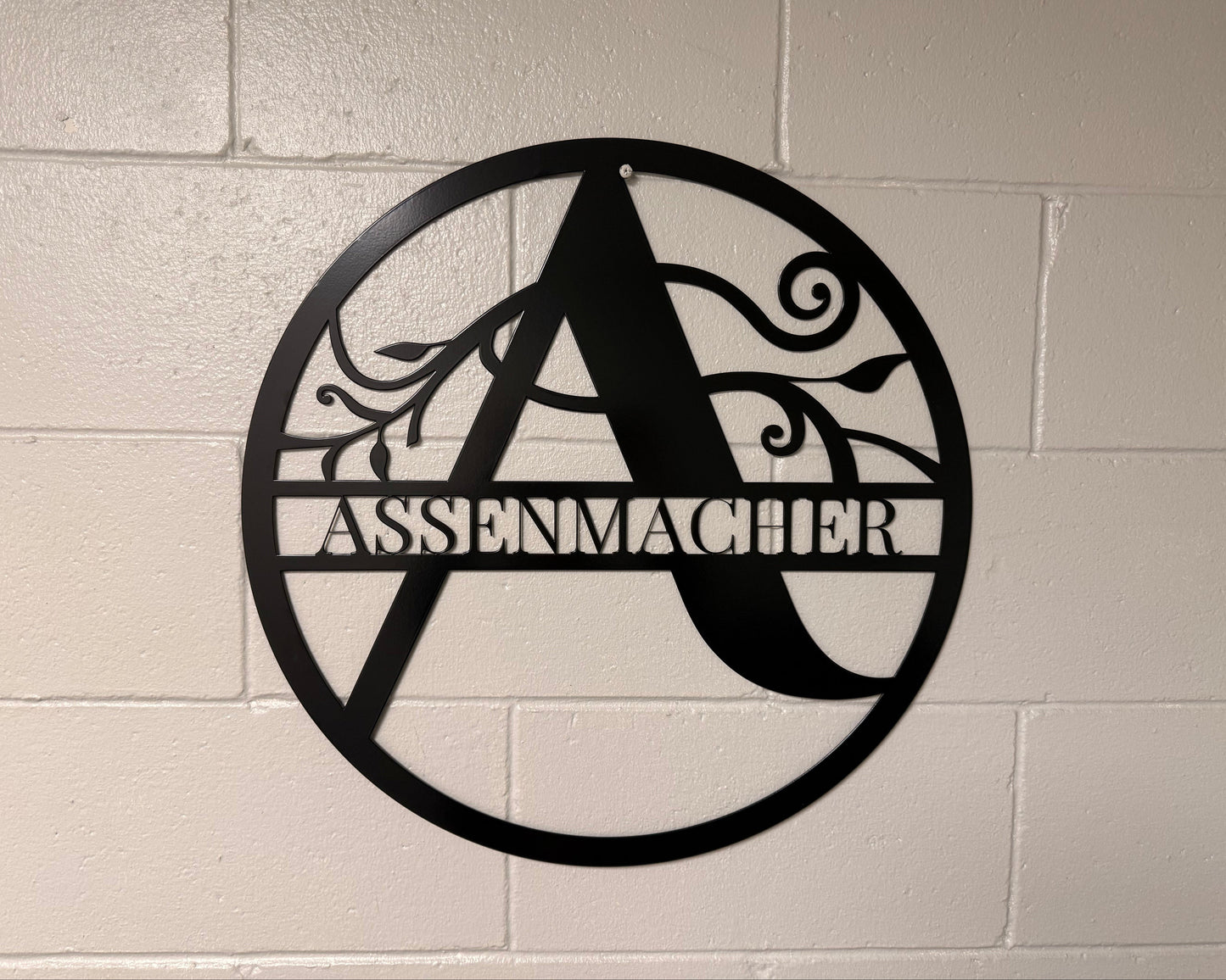 Custom Family Wall Hanging Metal Wall Hanging