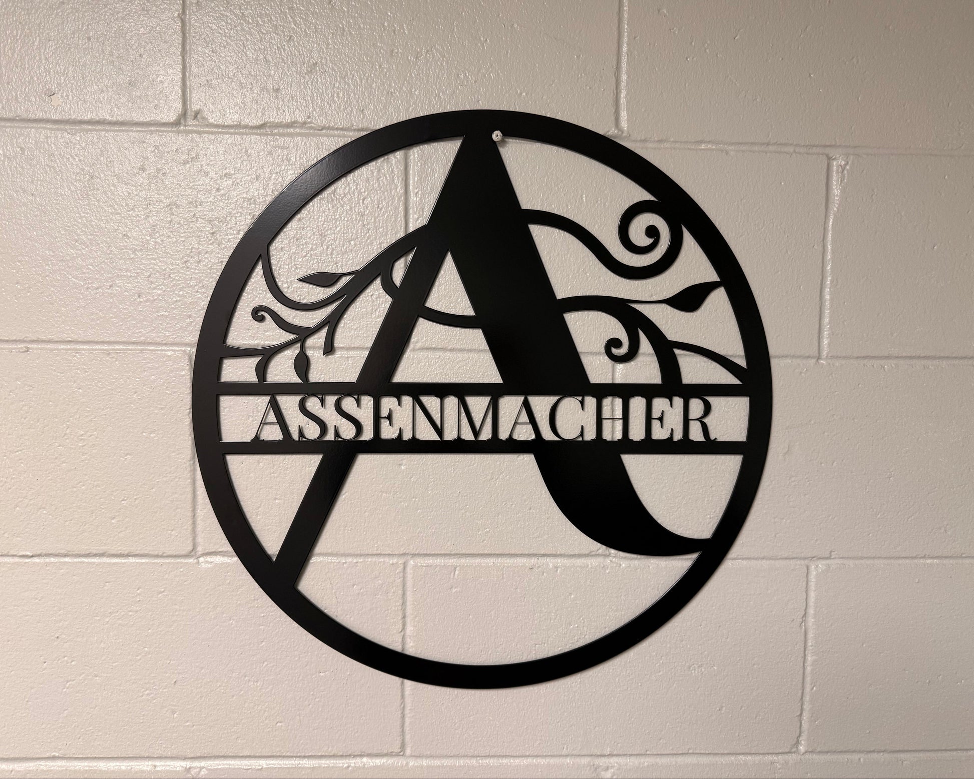 Custom Family Wall Hanging Metal Wall Hanging