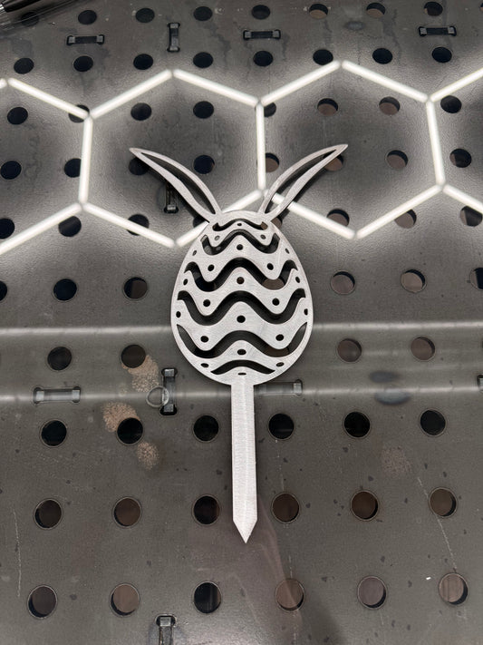 Easter Egg Bunny Stake