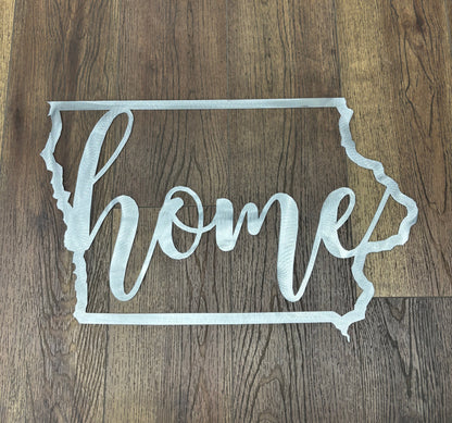 Iowa "Home" Wall Hanging