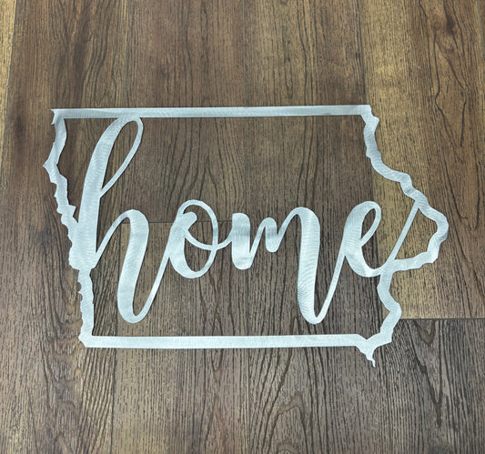 Iowa "Home" Wall Hanging