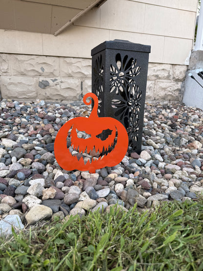 Spooky Jack-O-Lantern Stake