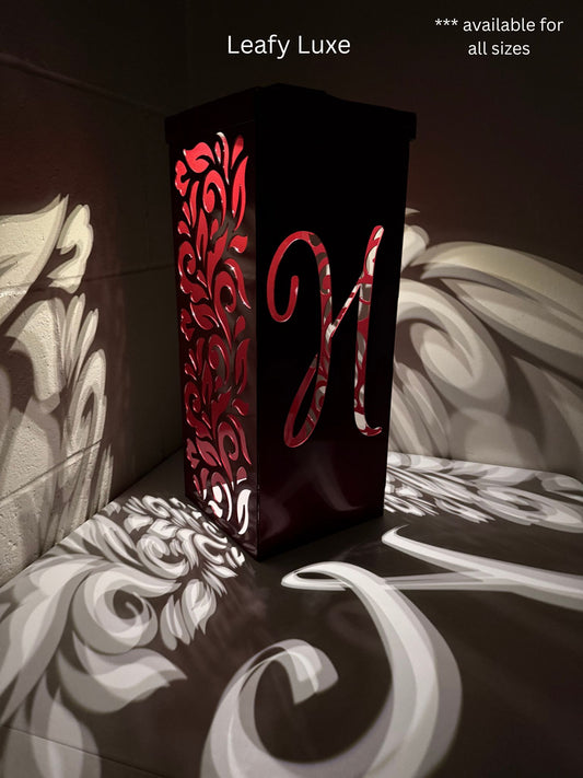 Personalized Family Name Solar Column