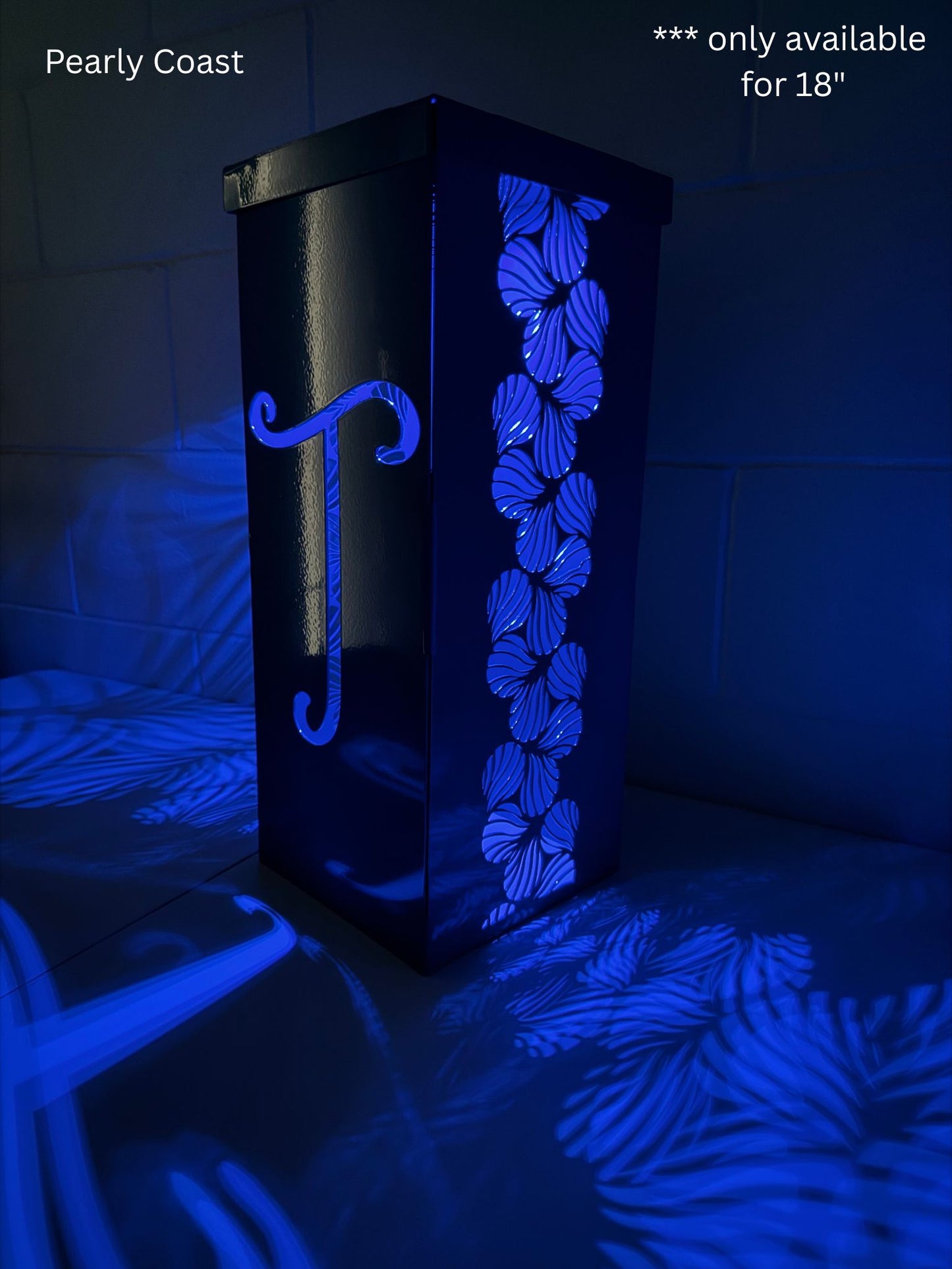 Personalized Family Name Solar Column