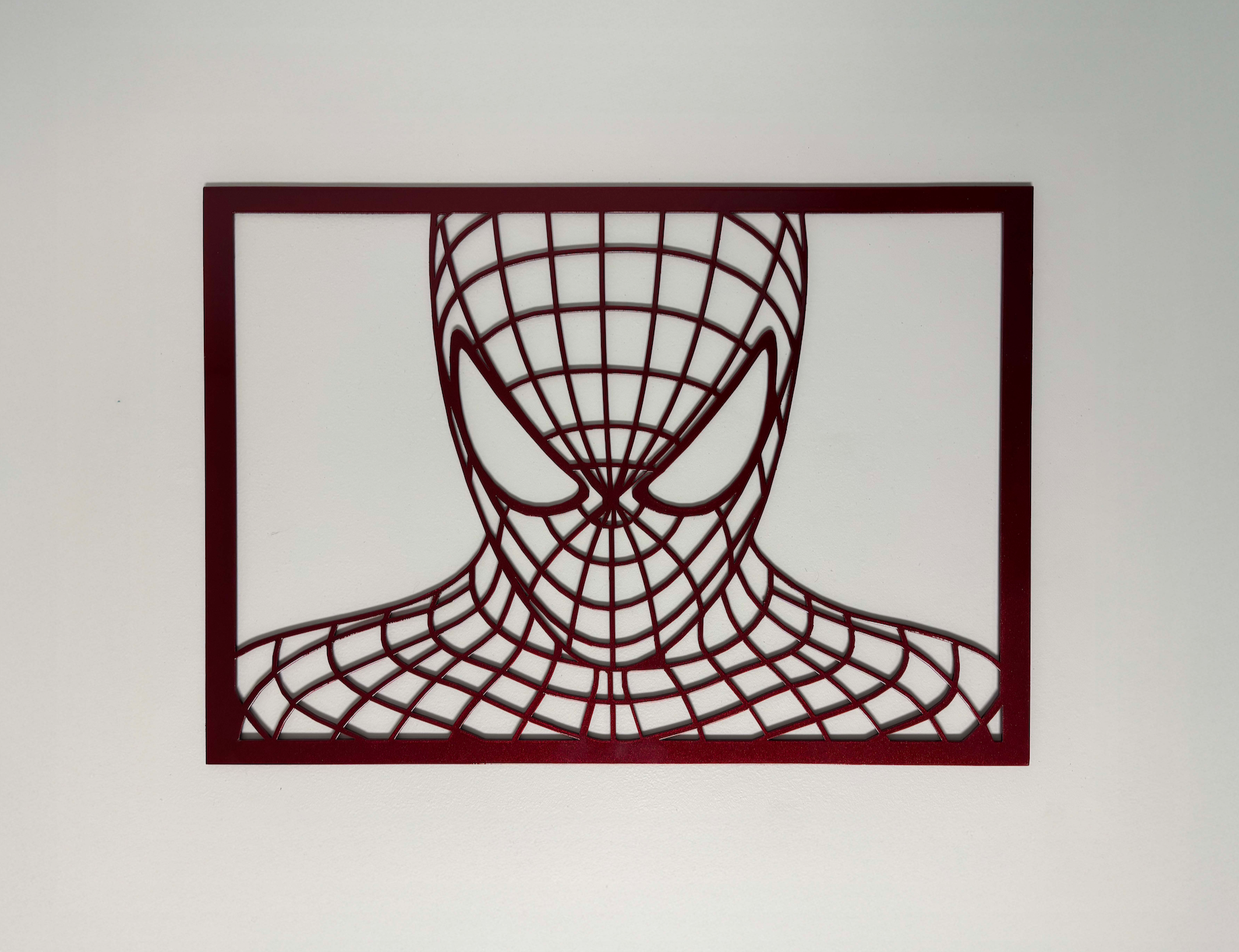 Spiderman Wall Hanging Powder coat Metal Wall Hanging