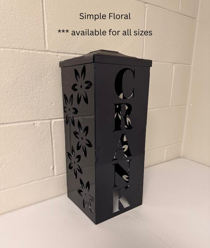 Personalized Family Name Solar Column