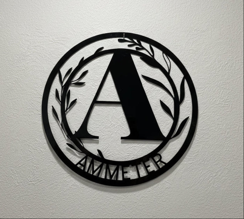 Custom Monogram Wall Hanging