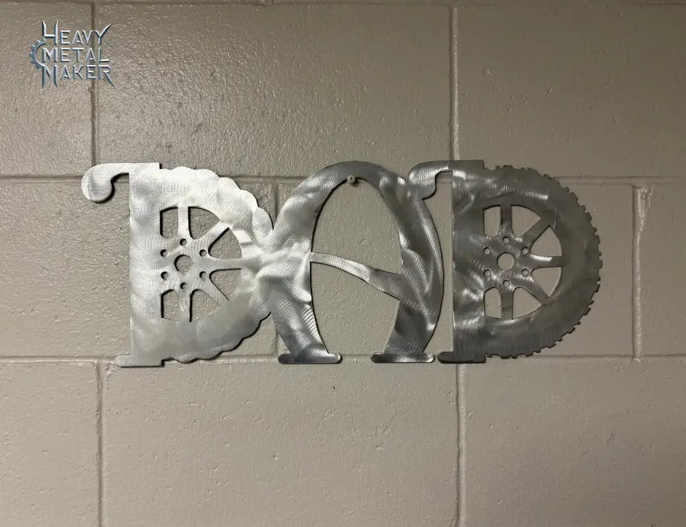 ’Dad’ Wall Hanging Metal Wall Hanging