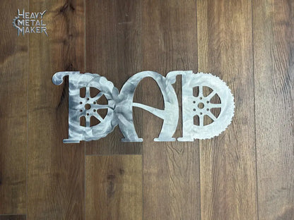 ’Dad’ Wall Hanging No finish Metal Wall Hanging