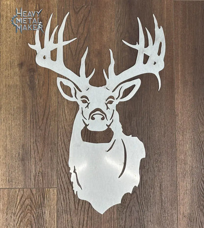 Deer Head Wall Hanging No finish Metal Wall Hanging