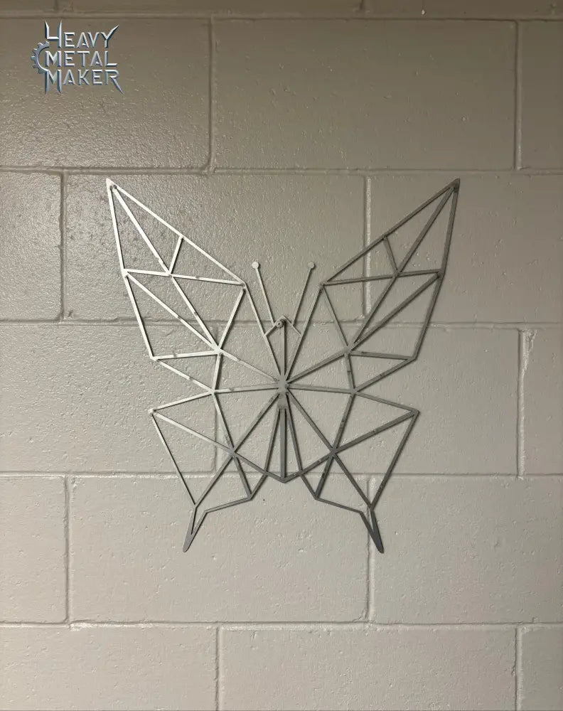Geometric Butterfly Wall Hanging Metal Wall Hanging