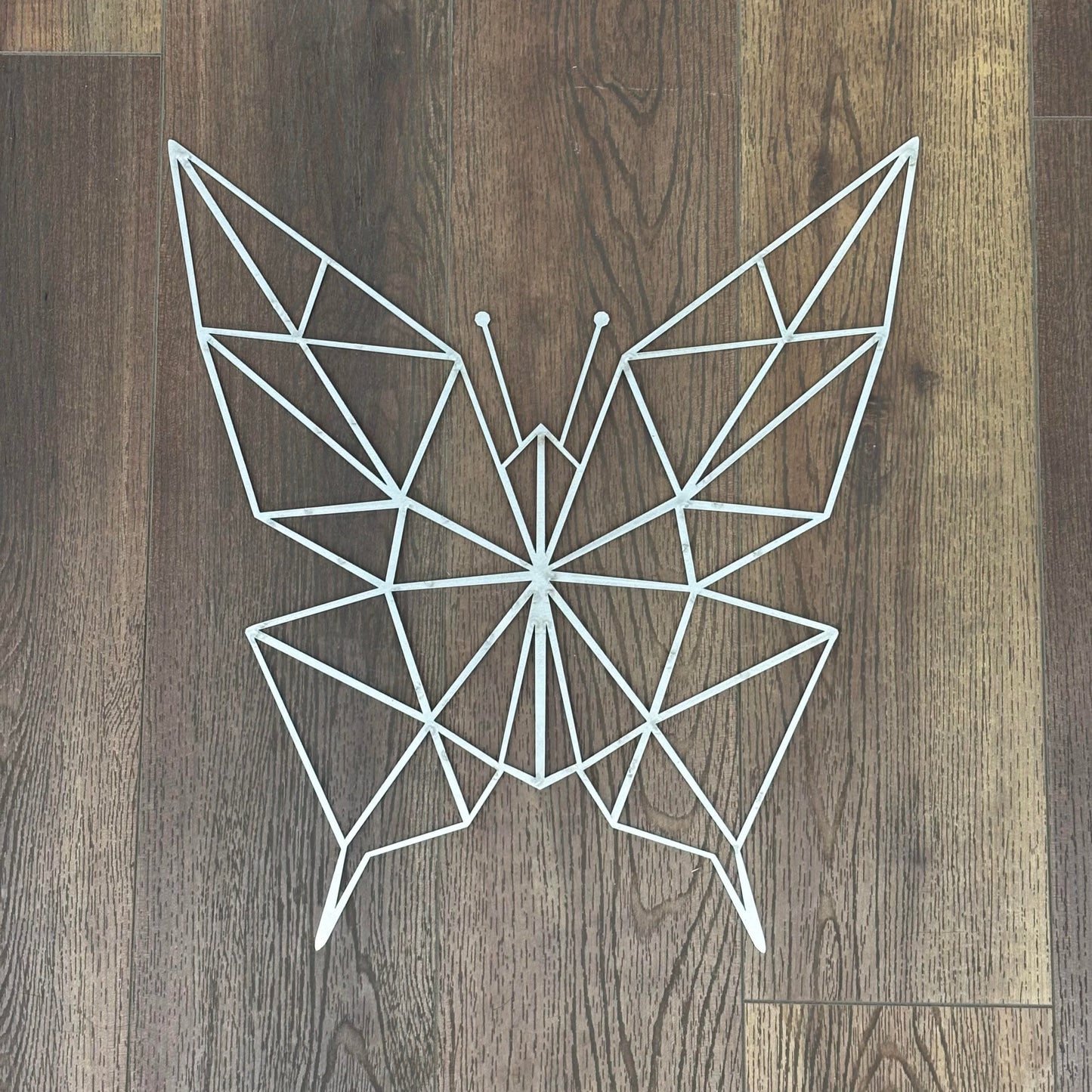 Geometric Butterfly Wall Hanging No finish Metal Wall Hanging