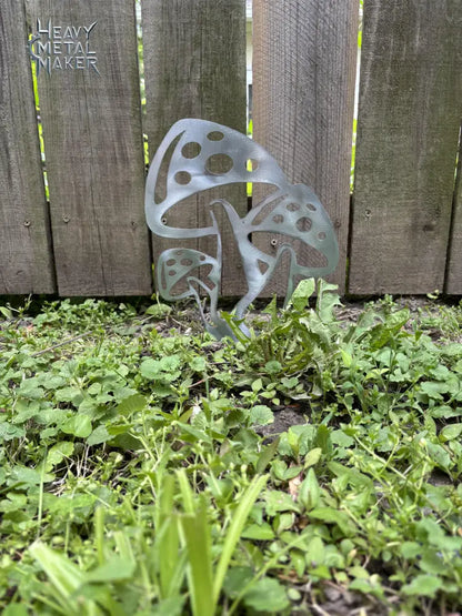 Mushroom Garden Stake Garden Stake