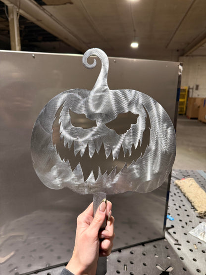 Spooky Jack-O-Lantern Stake